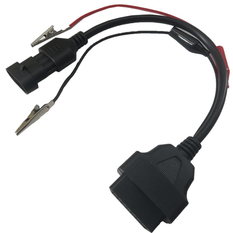 DEVMO 3 Pin to 16 Pin OBD2 Adapter Connector Diagnostic Cable Compatible with Fiat Alfa Lancia - Image 5